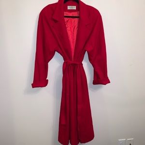 Long Dumas 100% pure wool coat